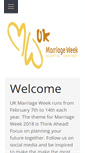 Mobile Screenshot of marriage-week.org.uk